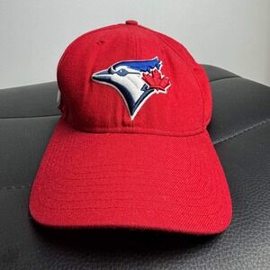 '47 Brand Toronto Blue Jays Hat Mens OSFM Red Snapback American League Patch